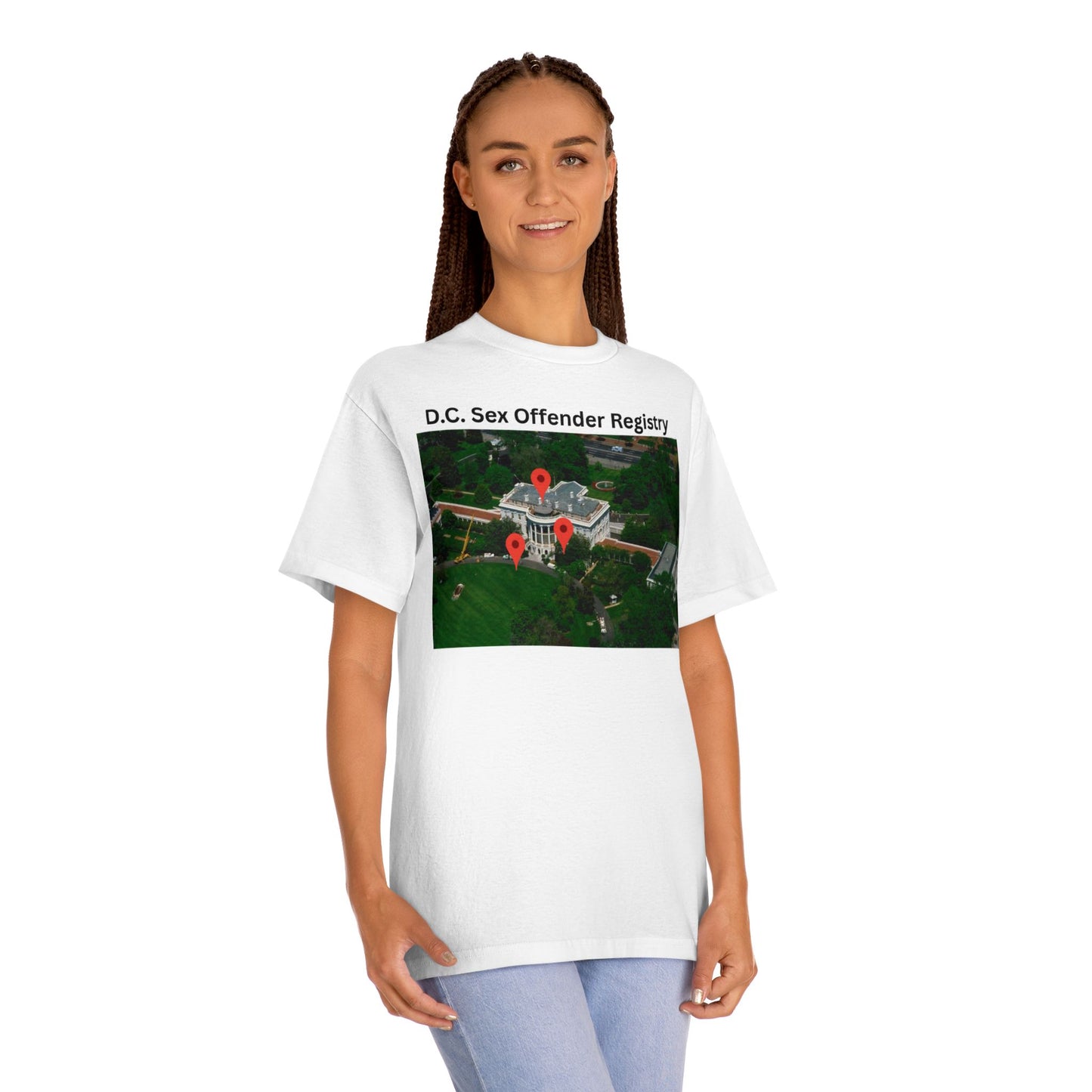 D.C. Sex Offender Registry T-Shirt, Awareness Tee, Educational Apparel, Statement Shirt, Gift for Activists, Casual Wear