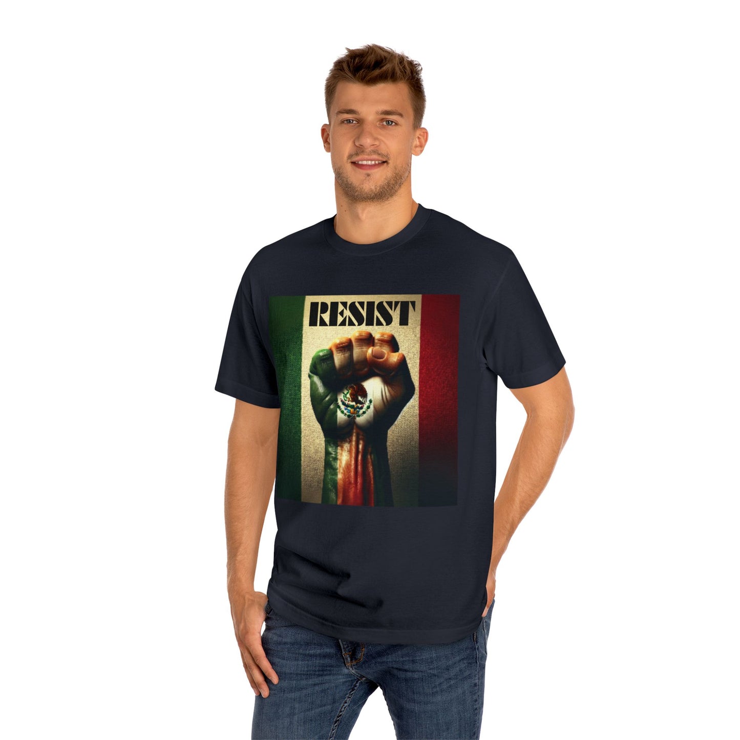 Unisex Classic Tee | RESIST Graphic Shirt, Protest T-Shirt, Activism Apparel, Gift for Social Justice Advocates, Casual Wear