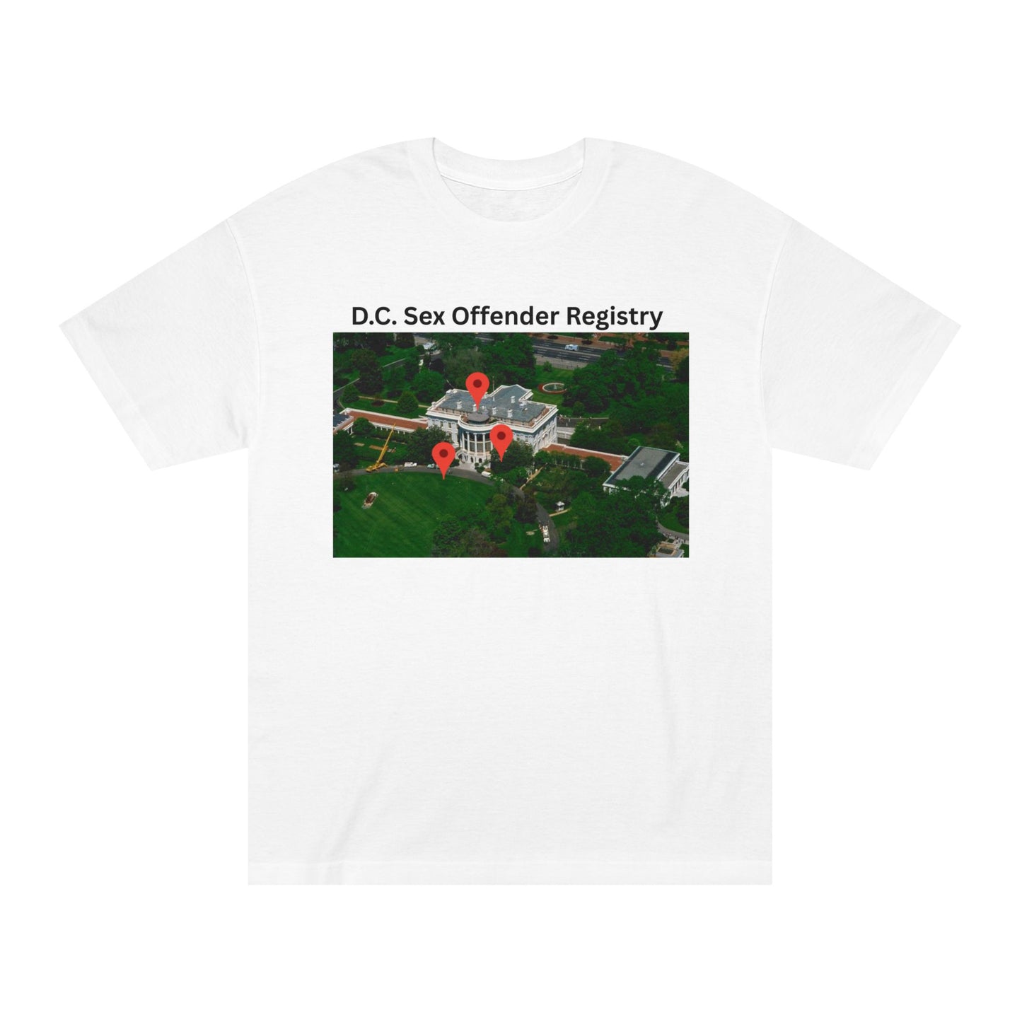 D.C. Sex Offender Registry T-Shirt, Awareness Tee, Educational Apparel, Statement Shirt, Gift for Activists, Casual Wear