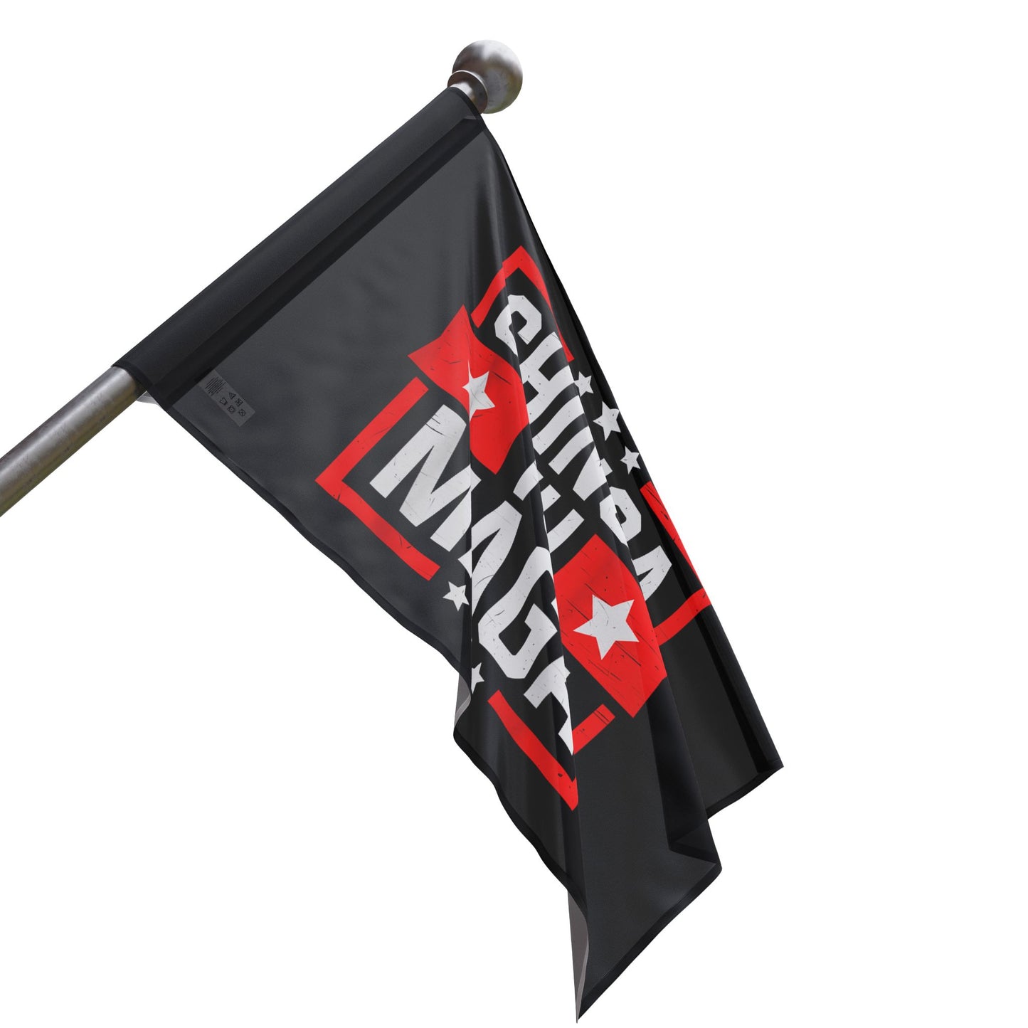 Flag Banner with Strong Message, Home Decor, Party Decor, Gift, Patriotic Decor