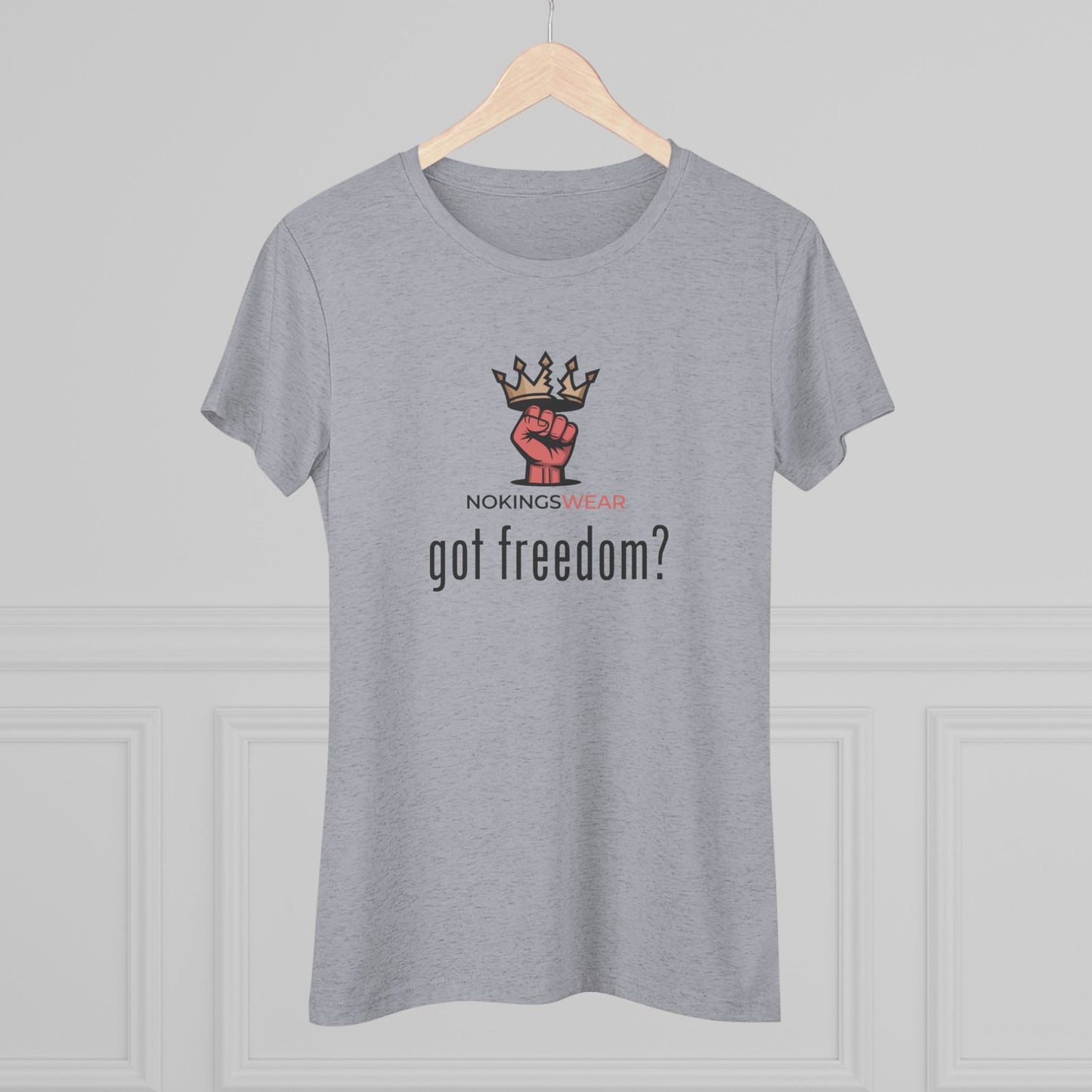 Womens Freedom Statement Tee Empowerment Shirt Casual Gift Feminist
