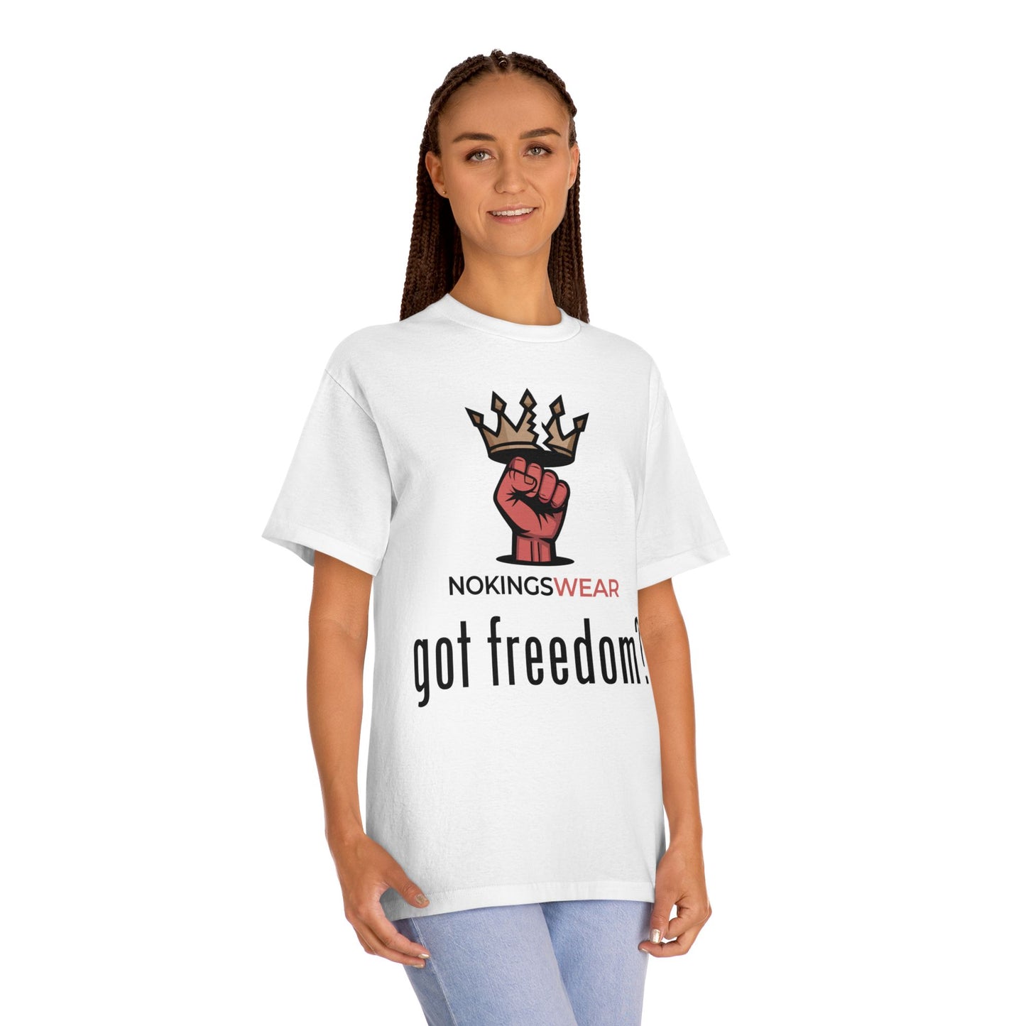 Unisex Freedom Statement Tee, Empowering T-Shirt, Gift for Activists, Casual Wear, Freedom Expression Shirt, Unique Graphic Tee