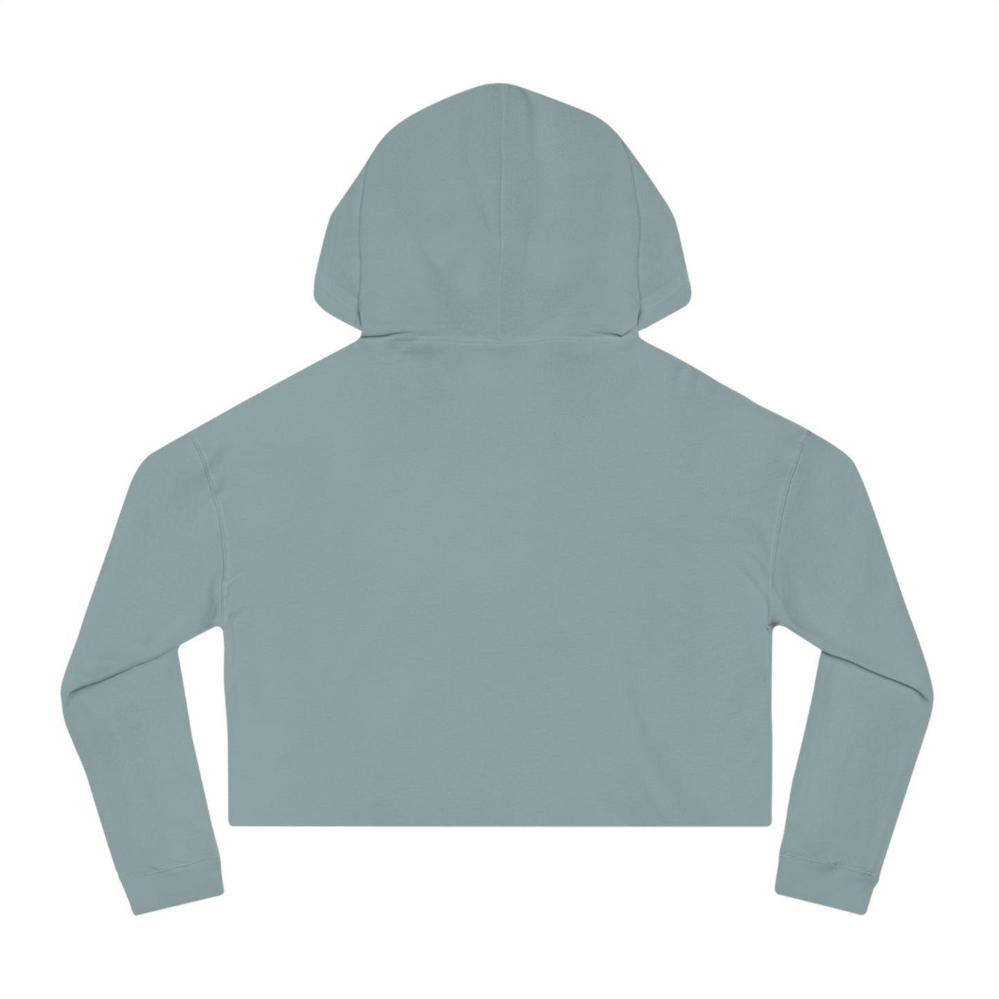 Boldly Inspired Womens Cropped Hooded Sweatshirt Motivational Hoodie