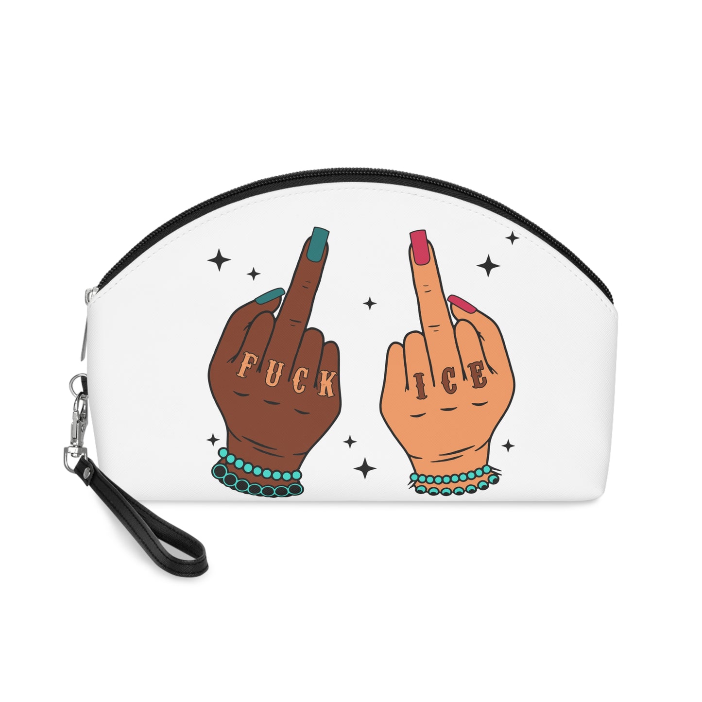 Sassy Makeup Bag Cosmetic Pouch Fun Gift Beauty Organizer Self-Care