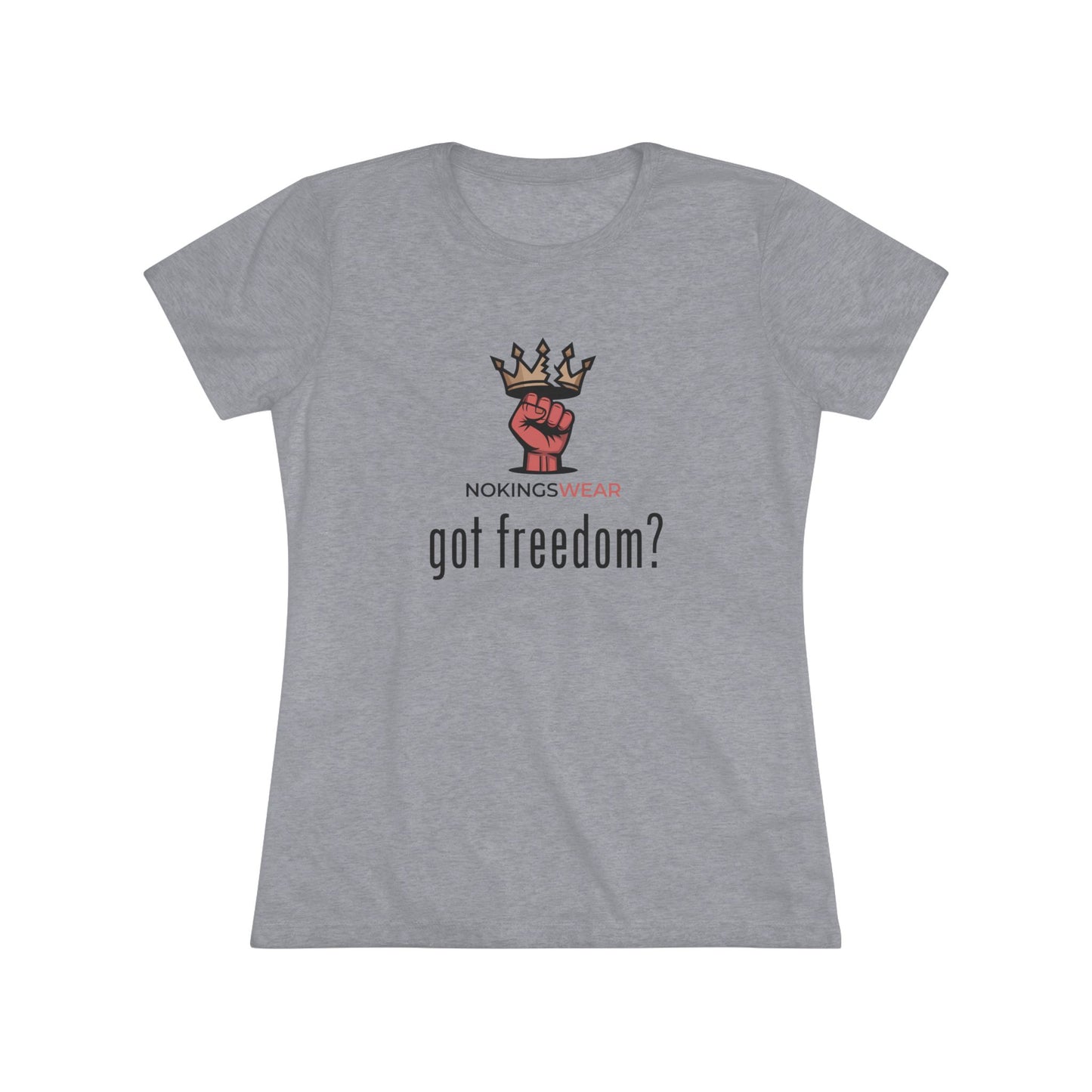 Womens Freedom Statement Tee Empowerment Shirt Casual Gift Feminist