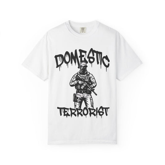 Domestic Terrorist T-shirt | Police Tactical Graphic Tee