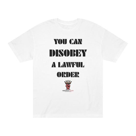 Stylish Statement Tee, Graphic Tee for Activists, Casual Wear, Gift for Protesters, Unisex Shirt with Empowering Quote