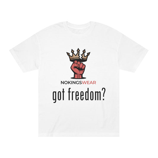 Unisex Freedom Statement Tee, Empowering T-Shirt, Gift for Activists, Casual Wear, Freedom Expression Shirt, Unique Graphic Tee