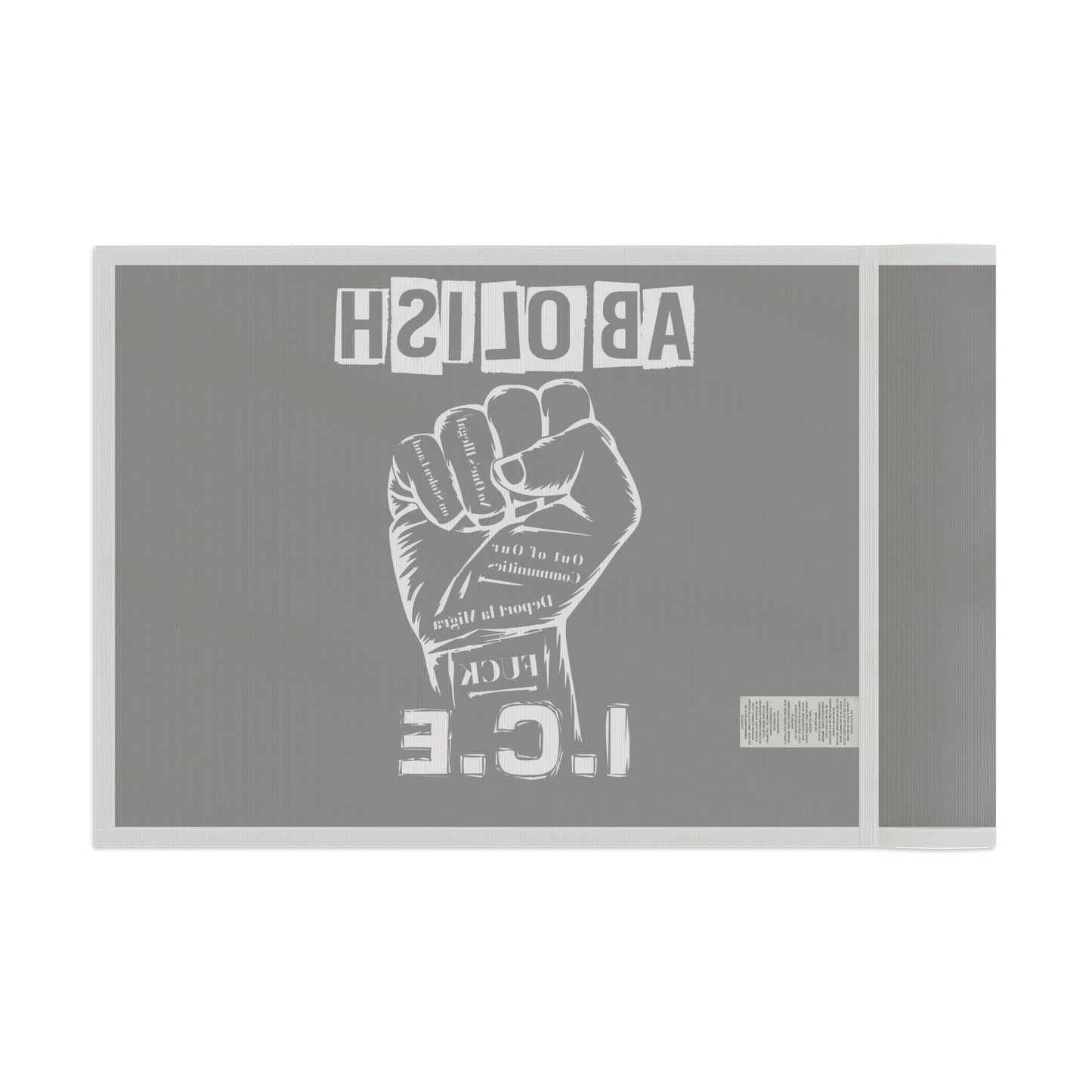 Abolish ICE Flag, Protest Banner, Activism Decor, Political Statement, [...]
