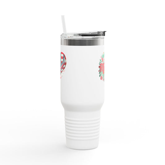Bold Insulated Travel Mug  Eco Friendly Fun Design for Daily Use Gifts