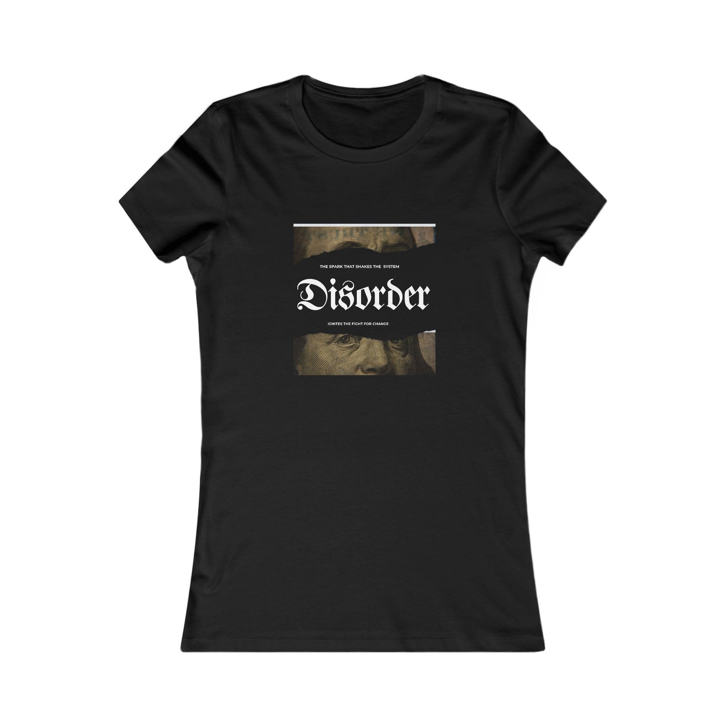 Disorder Women's Favorite Tee, Casual Graphic T-Shirt, Trendy Top, Unique [...]