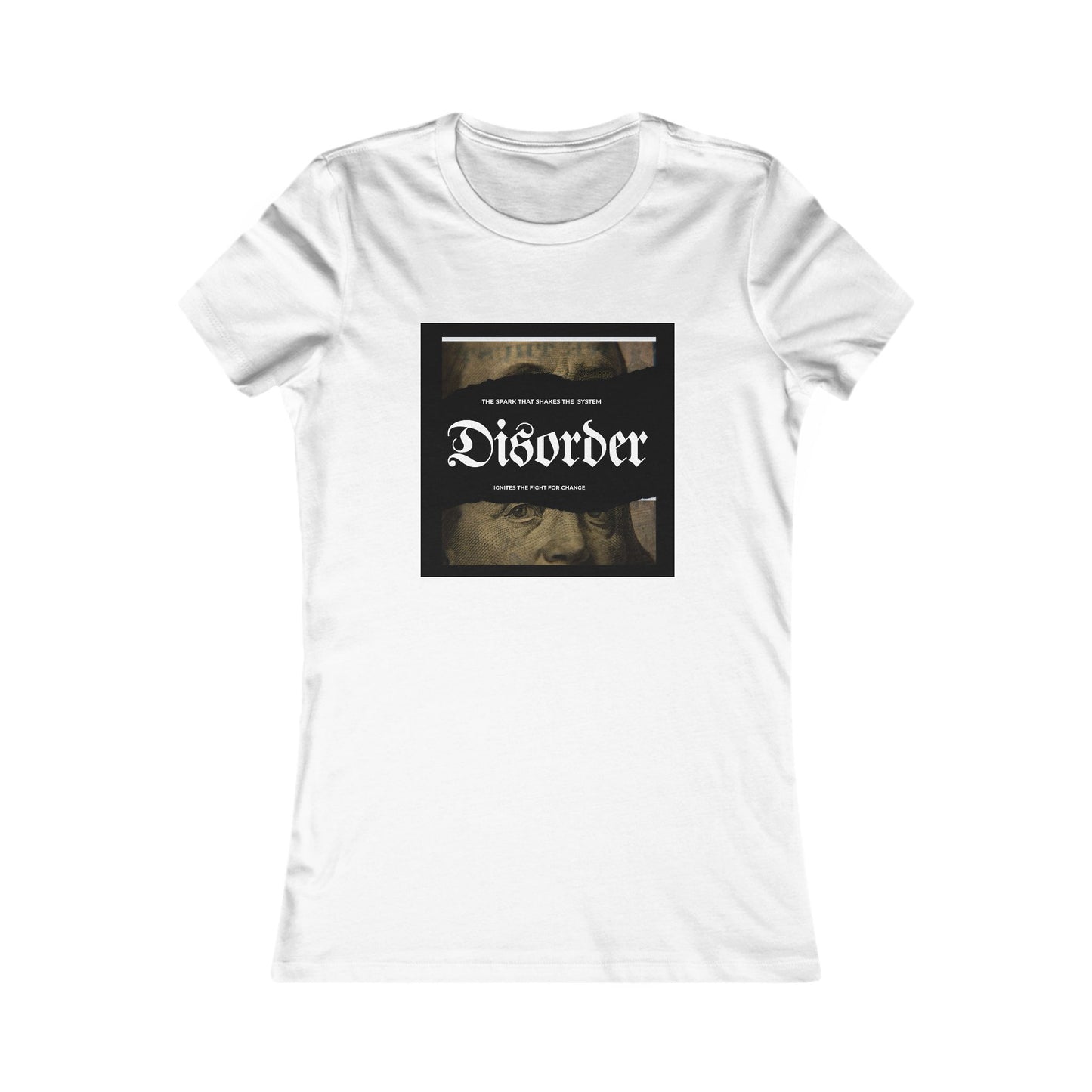 Disorder Women's Favorite Tee, Casual Graphic T-Shirt, Trendy Top, Unique [...]