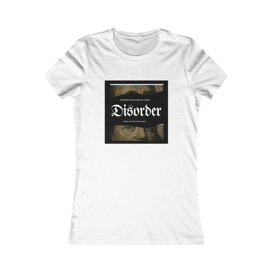 Disorder Women's Favorite Tee, Casual Graphic T-Shirt, Trendy Top, Unique [...]