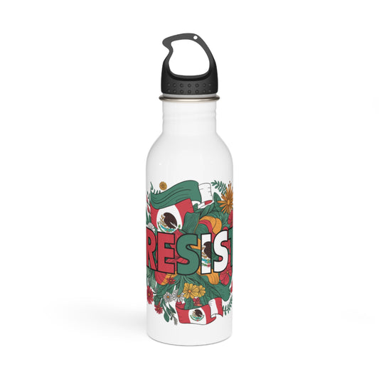Vibrant Stainless Steel Water Bottle  Eco-Friendly Gift for Nature