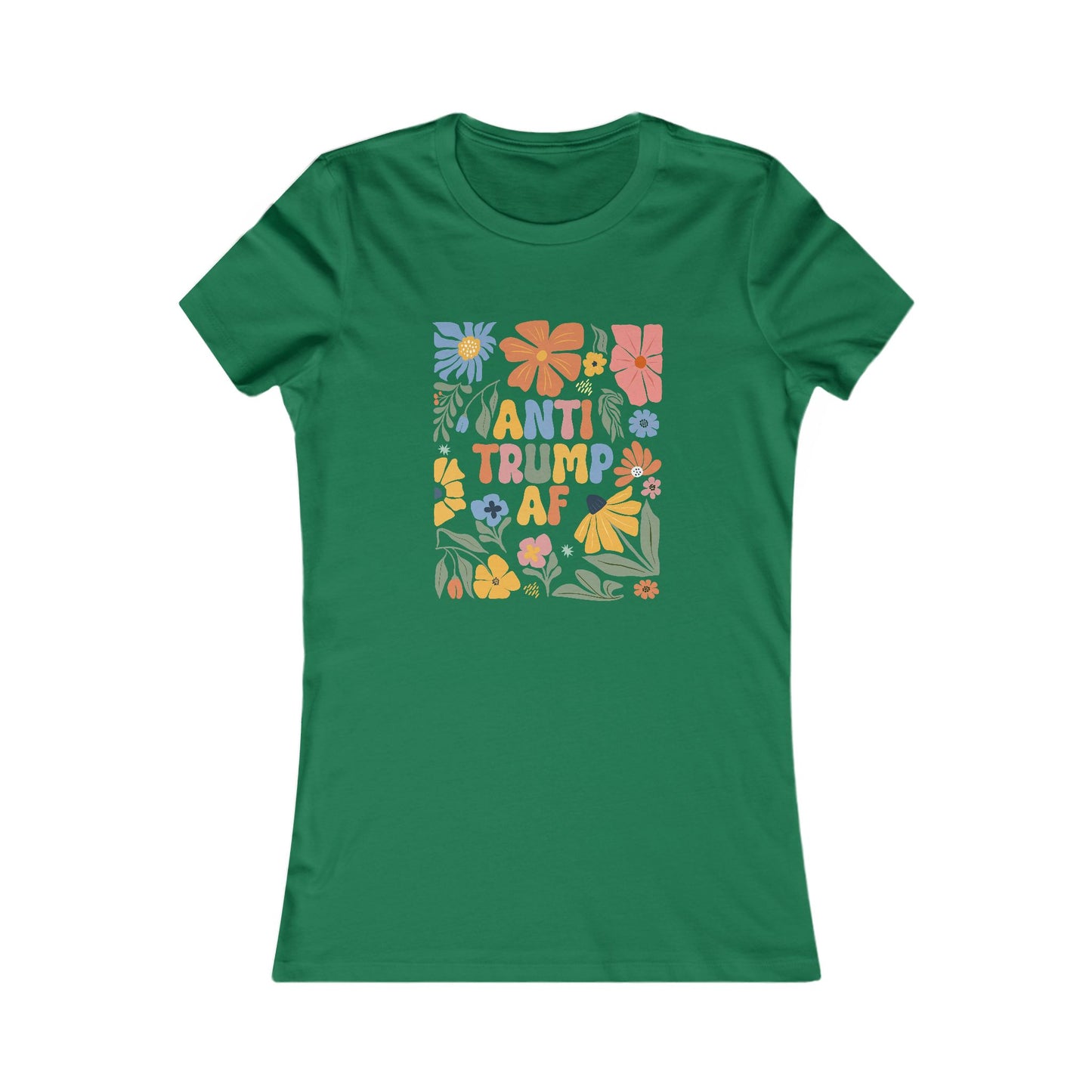 Floral Anti-Trump Tee, Women’s Casual T-Shirt,Spring/Anti-Trump [...]