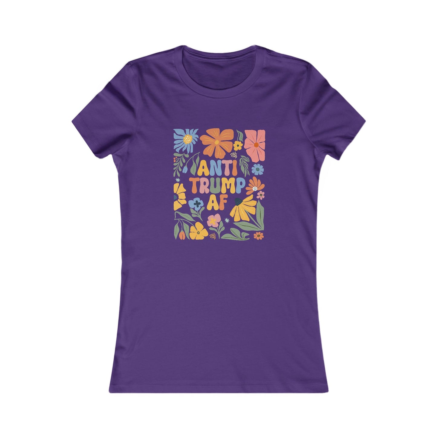 Floral Anti-Trump Tee, Women’s Casual T-Shirt,Spring/Anti-Trump [...]
