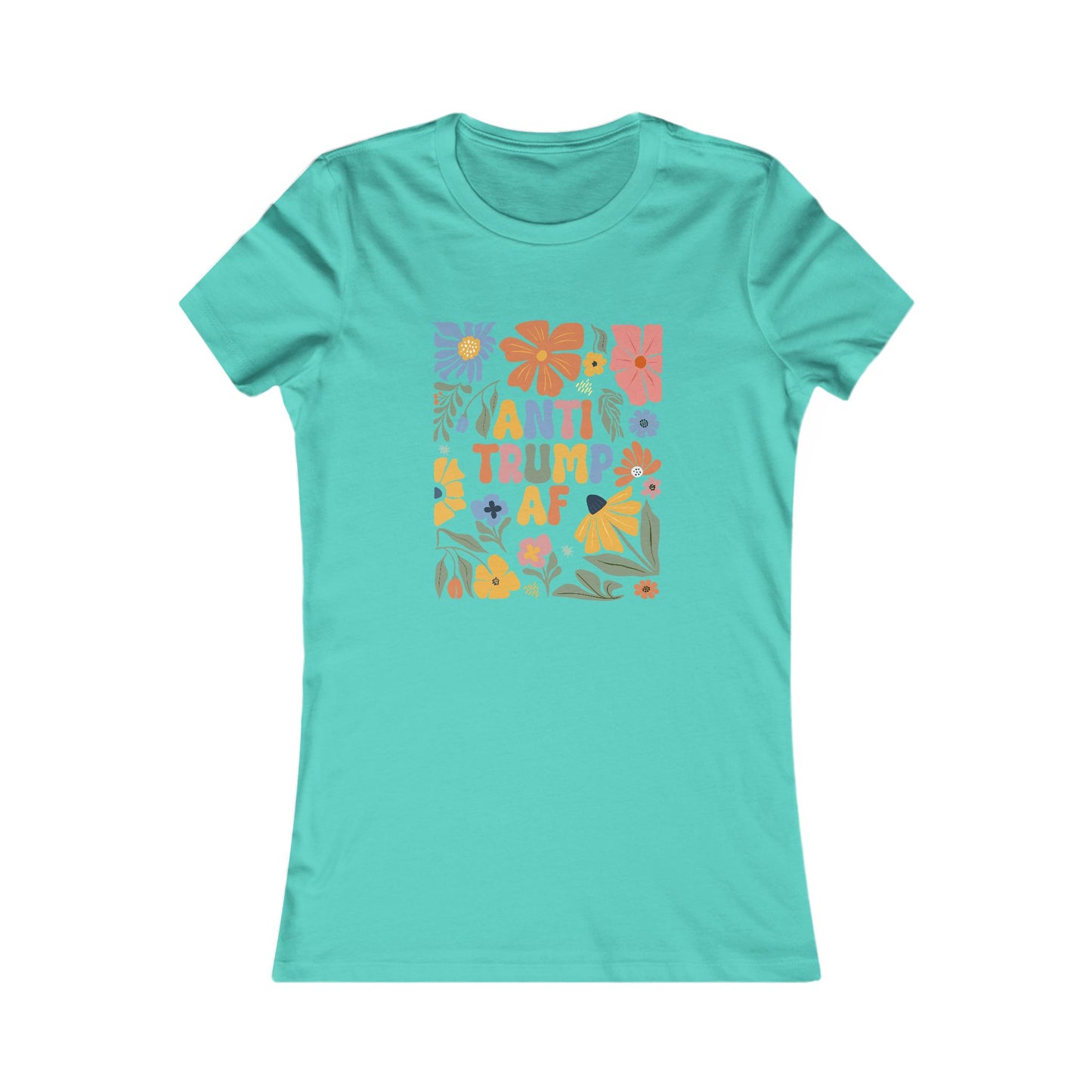 Floral Anti-Trump Tee, Women’s Casual T-Shirt,Spring/Anti-Trump [...]
