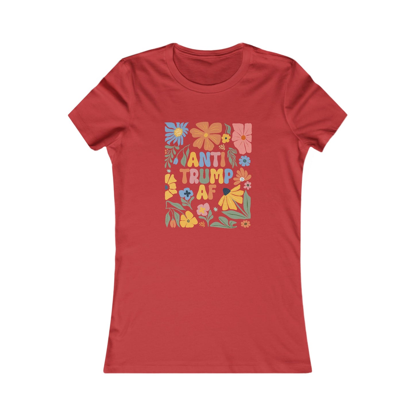 Floral Anti-Trump Tee, Women’s Casual T-Shirt,Spring/Anti-Trump [...]