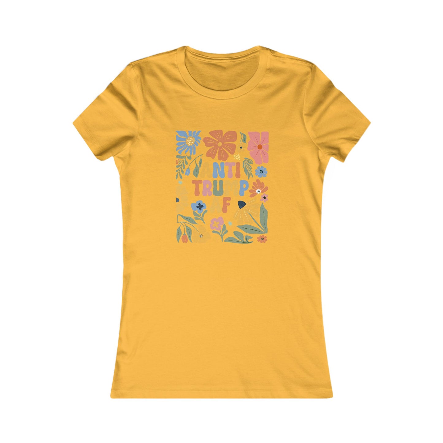 Floral Anti-Trump Tee, Women’s Casual T-Shirt,Spring/Anti-Trump [...]