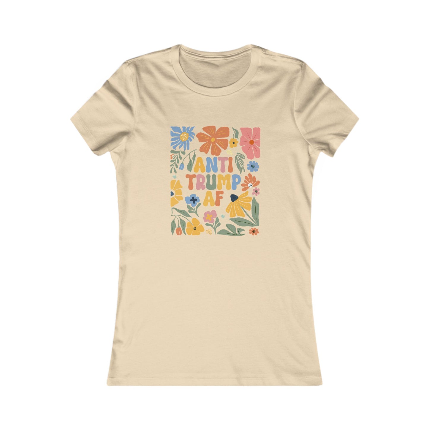 Floral Anti-Trump Tee, Women’s Casual T-Shirt,Spring/Anti-Trump [...]