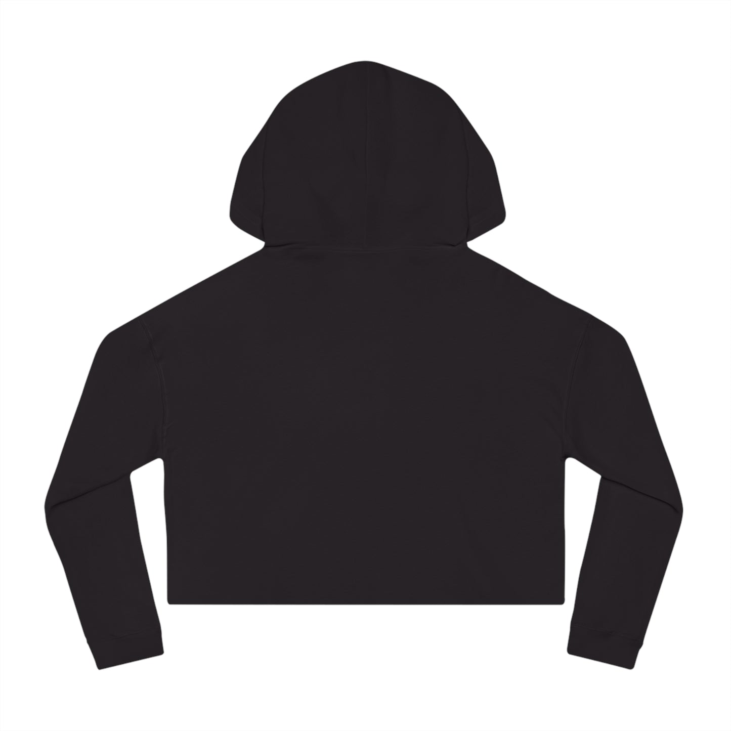 Boldly Inspired Womens Cropped Hooded Sweatshirt Motivational Hoodie