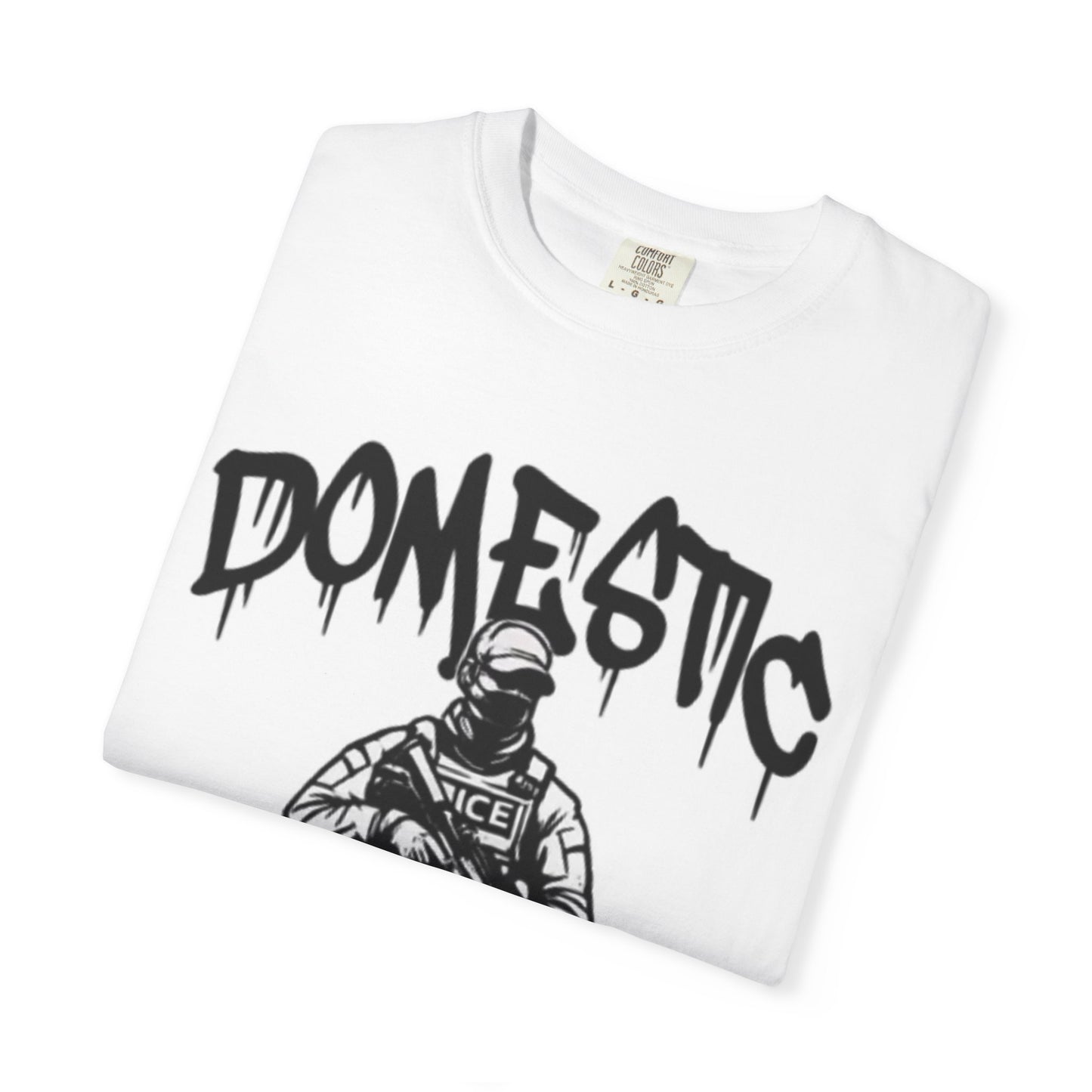 Domestic Terrorist T-shirt | Police Tactical Graphic Tee