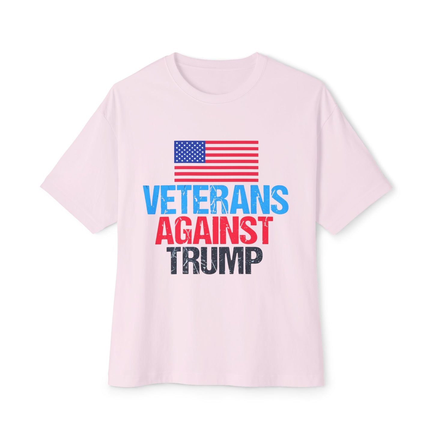Veterans Against Trump T-Shirt | Political Statement Tee, American Flag
