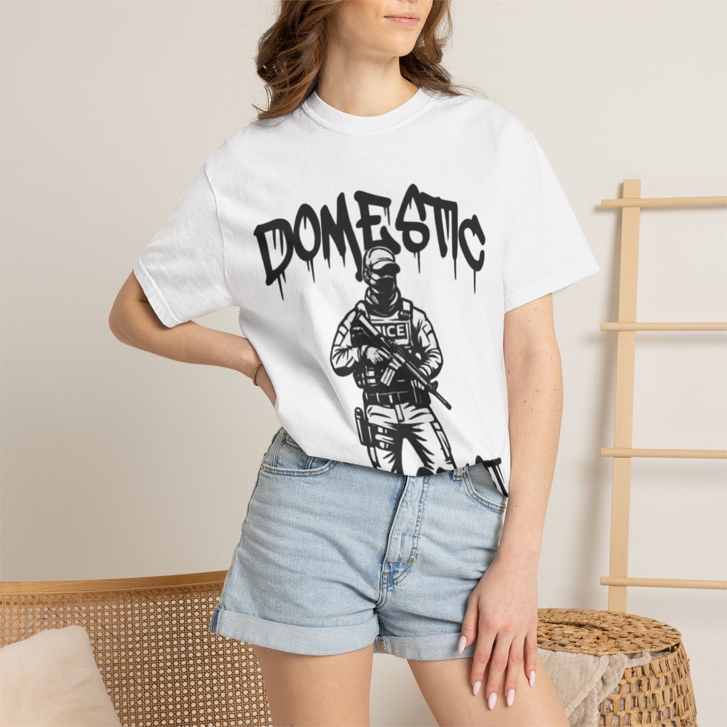Domestic Terrorist T-shirt | Police Tactical Graphic Tee