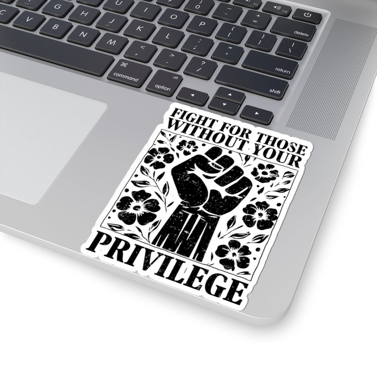 Empowering KissCut Stickers for Social Justice Laptop Decor Gift for