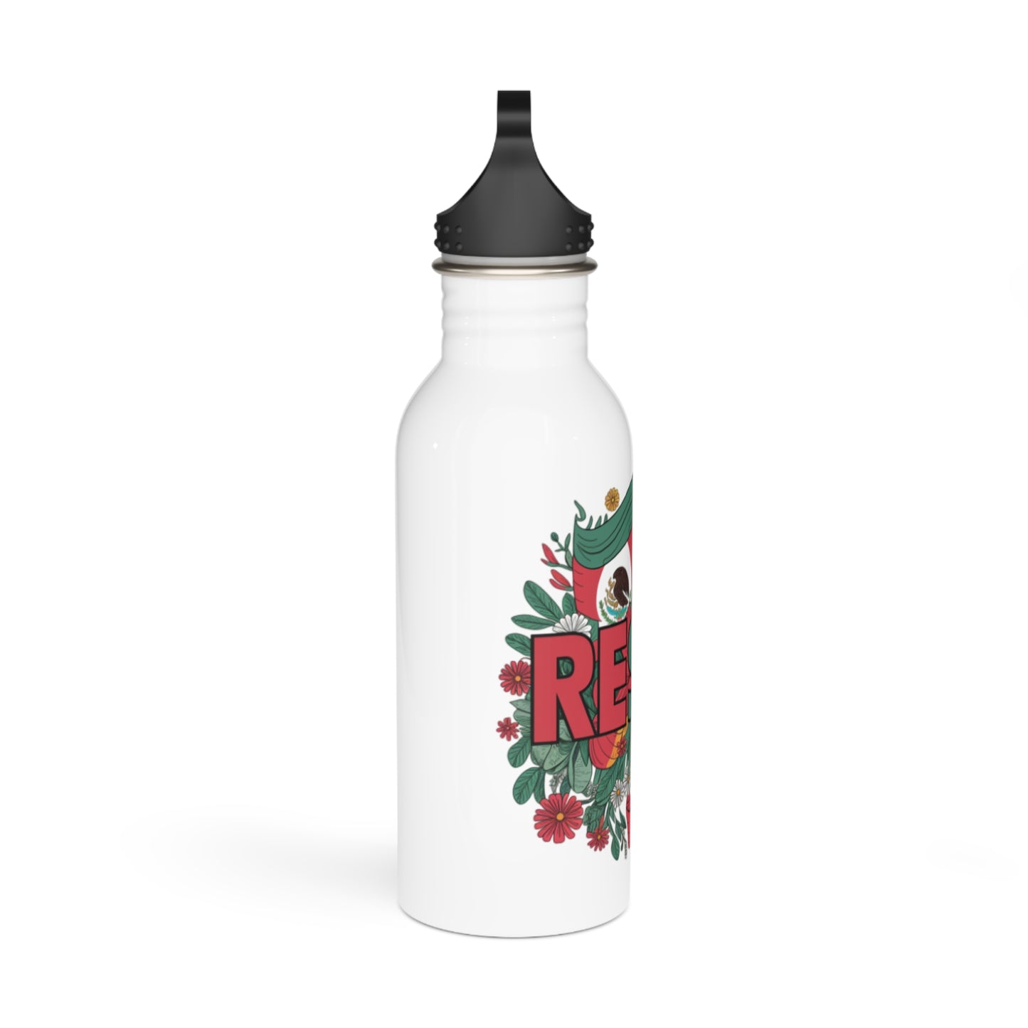 Vibrant Stainless Steel Water Bottle  Eco-Friendly Gift for Nature