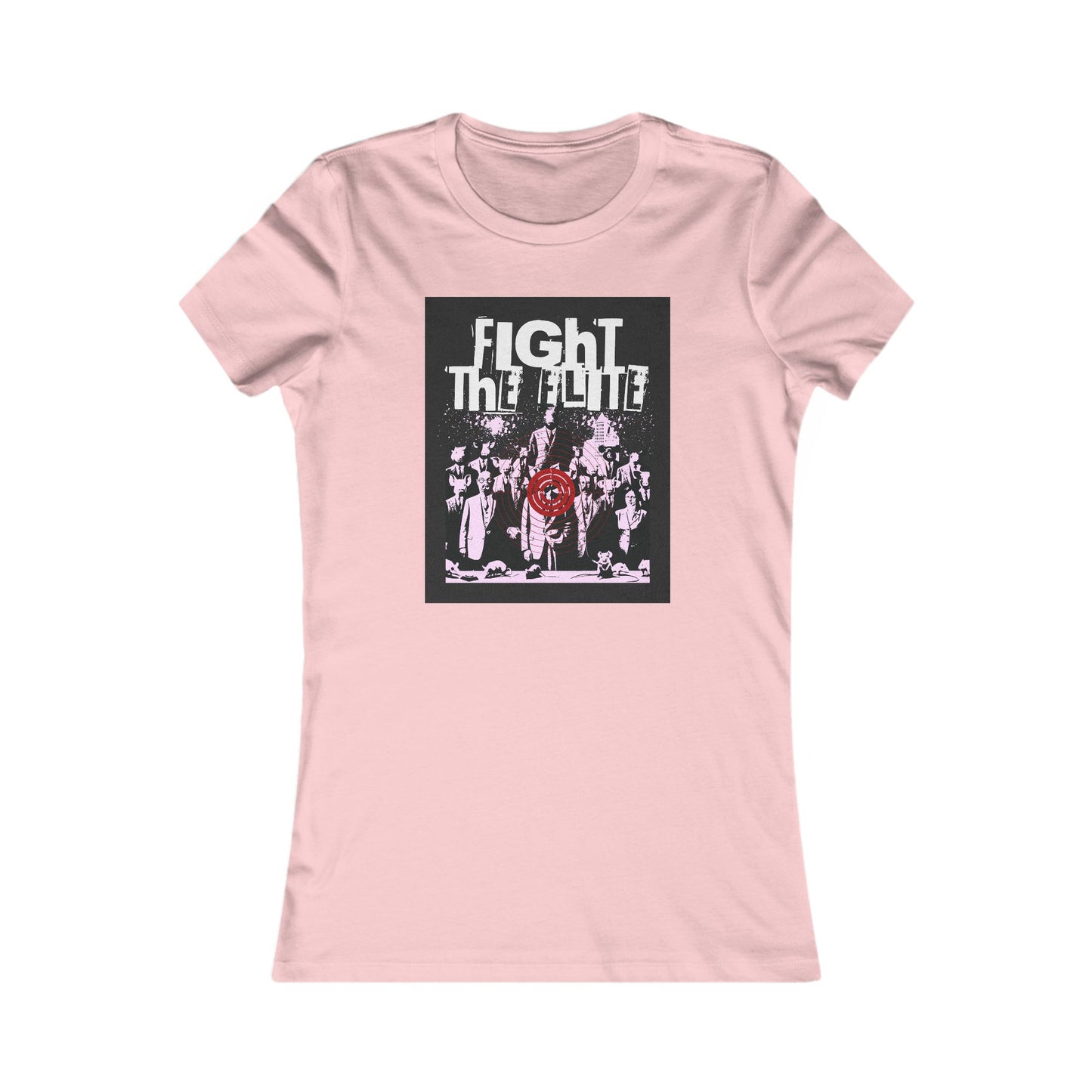 Women's Graphic Tee - Fight the Fight, Motivational Shirt, Casual Wear, [...]