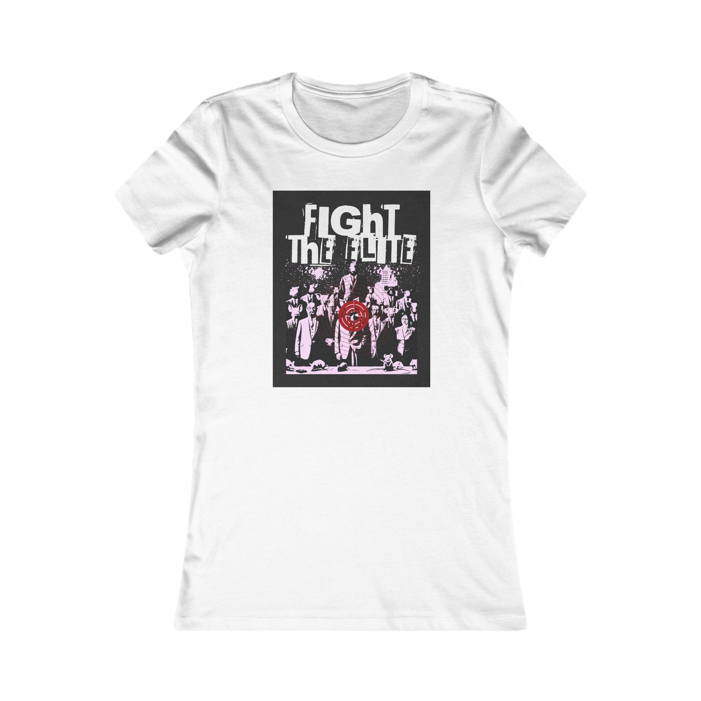 Women's Graphic Tee - Fight the Fight, Motivational Shirt, Casual Wear, [...]