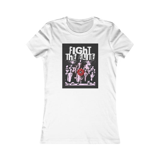 Women's Graphic Tee - Fight the Fight, Motivational Shirt, Casual Wear, [...]