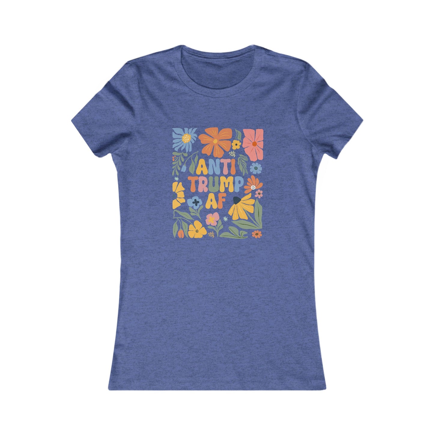 Floral Anti-Trump Tee, Women’s Casual T-Shirt,Spring/Anti-Trump [...]
