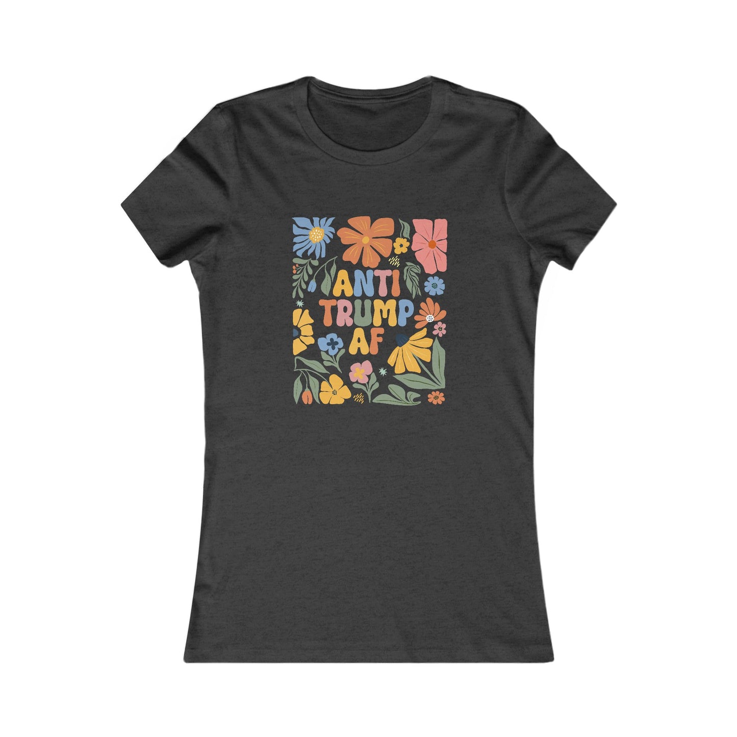 Floral Anti-Trump Tee, Women’s Casual T-Shirt,Spring/Anti-Trump [...]