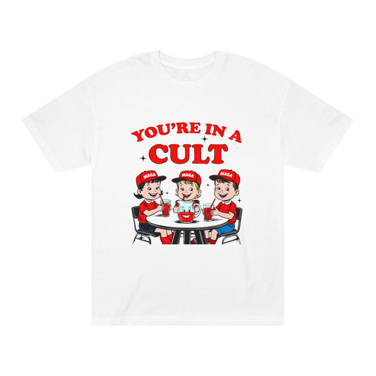 Cult Classic Unisex Tee - Fun Graphic Tee, Casual Style, Everyday Wear, Gift for Friends, Party Attire