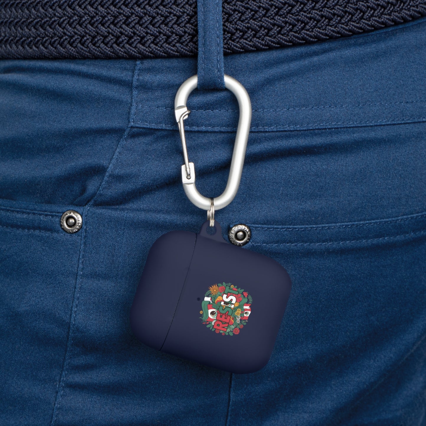 Colorful ‘Resist’ AirPods Case Cover, AirPods Pro Accessories, Trendy Gift [...]