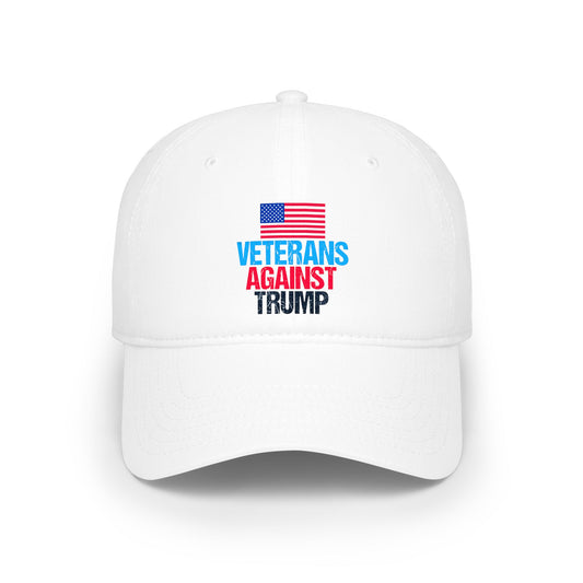 Veterans Against Trump Embroidered Baseball Cap