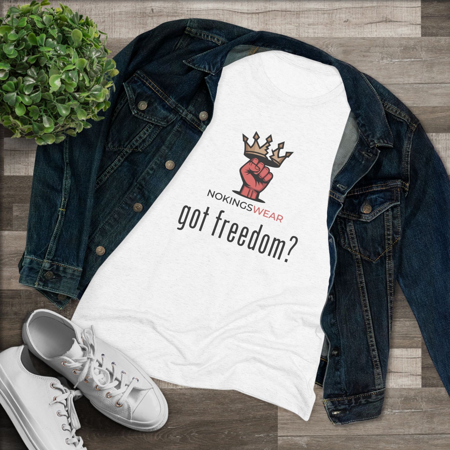 Women's Freedom Statement Tee, Empowerment Shirt, Casual Gift, Feminist [...]