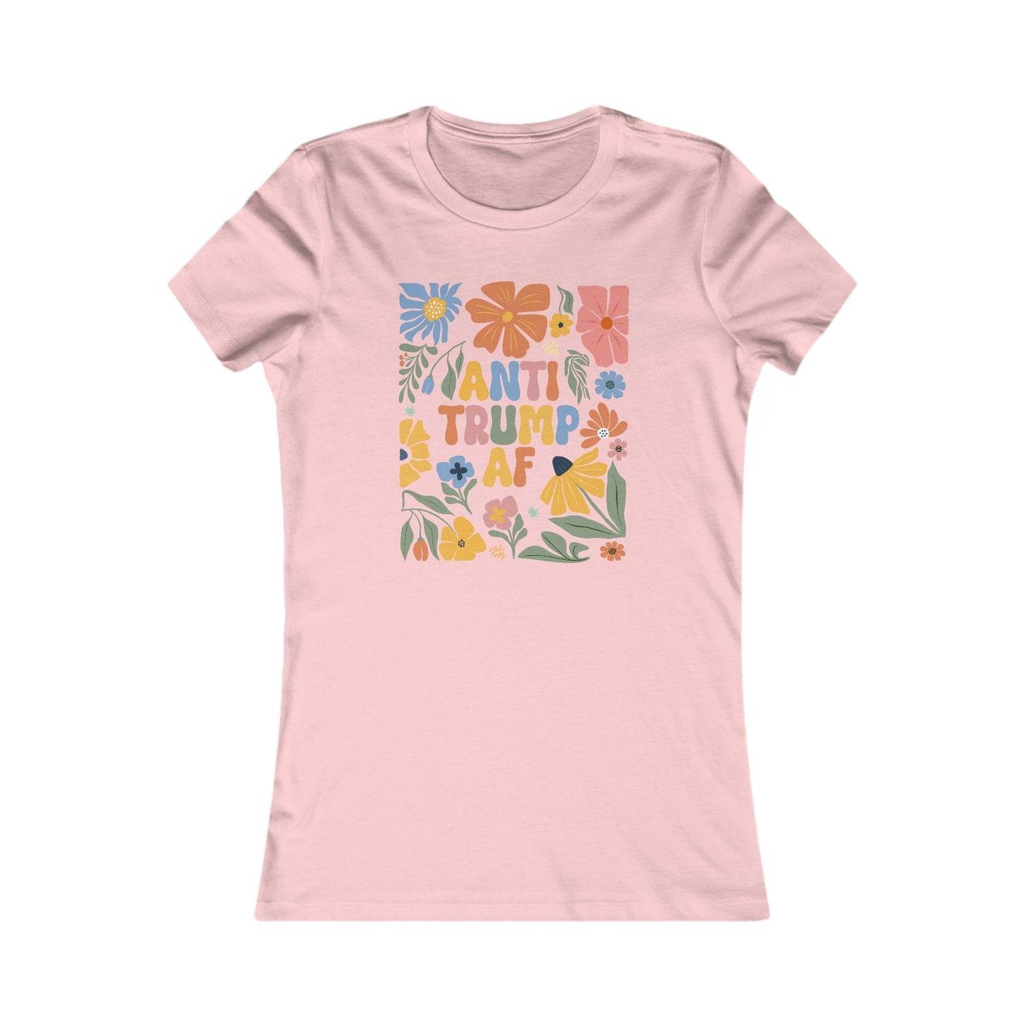 Floral Anti-Trump Tee, Women’s Casual T-Shirt,Spring/Anti-Trump [...]