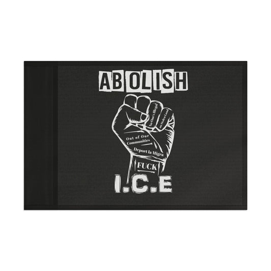 Abolish ICE Flag, Protest Banner, Activism Decor, Political Statement, [...]