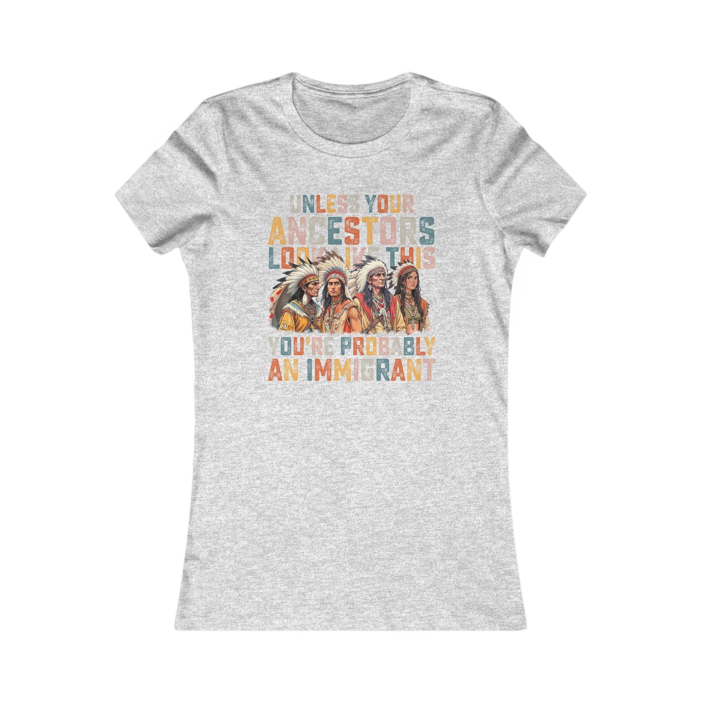 Women’s Immigrant Heritage Tee, Empowerment Shirt, Statement Top, Cultural [...]