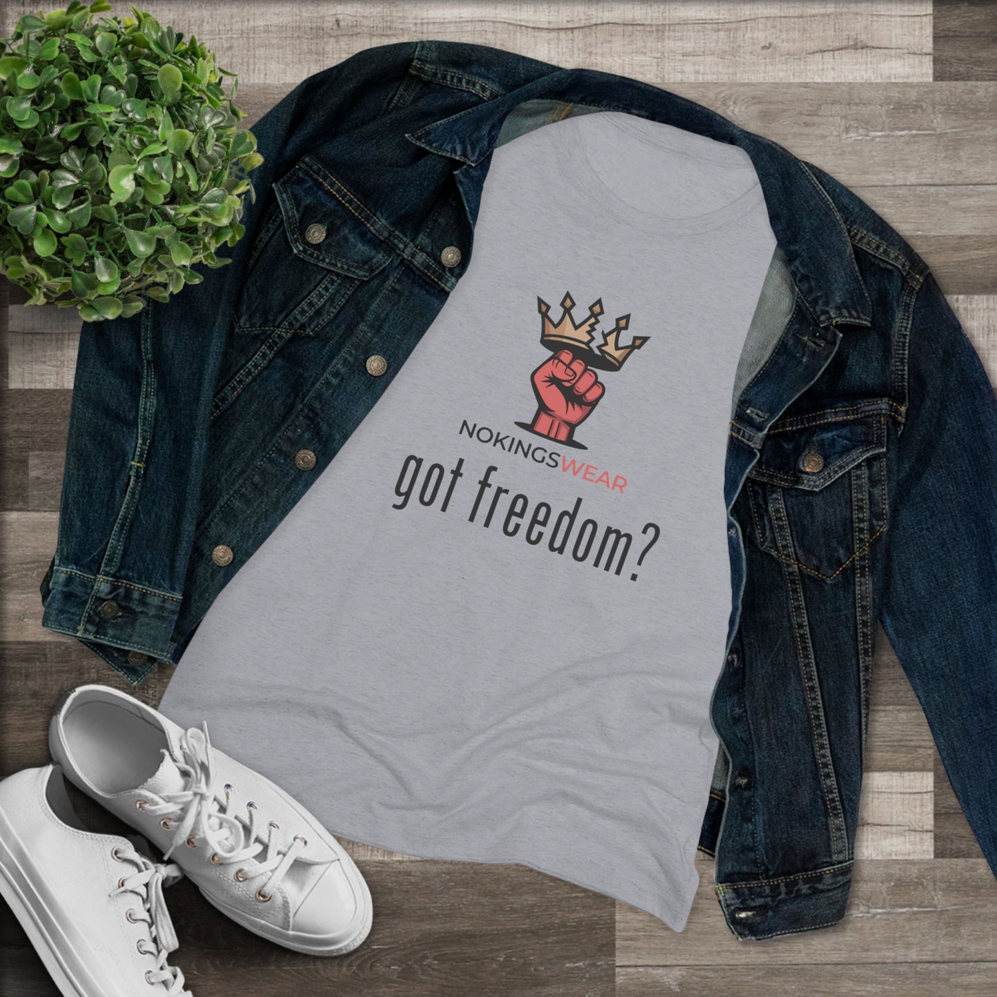 Women's Freedom Statement Tee, Empowerment Shirt, Casual Gift, Feminist [...]