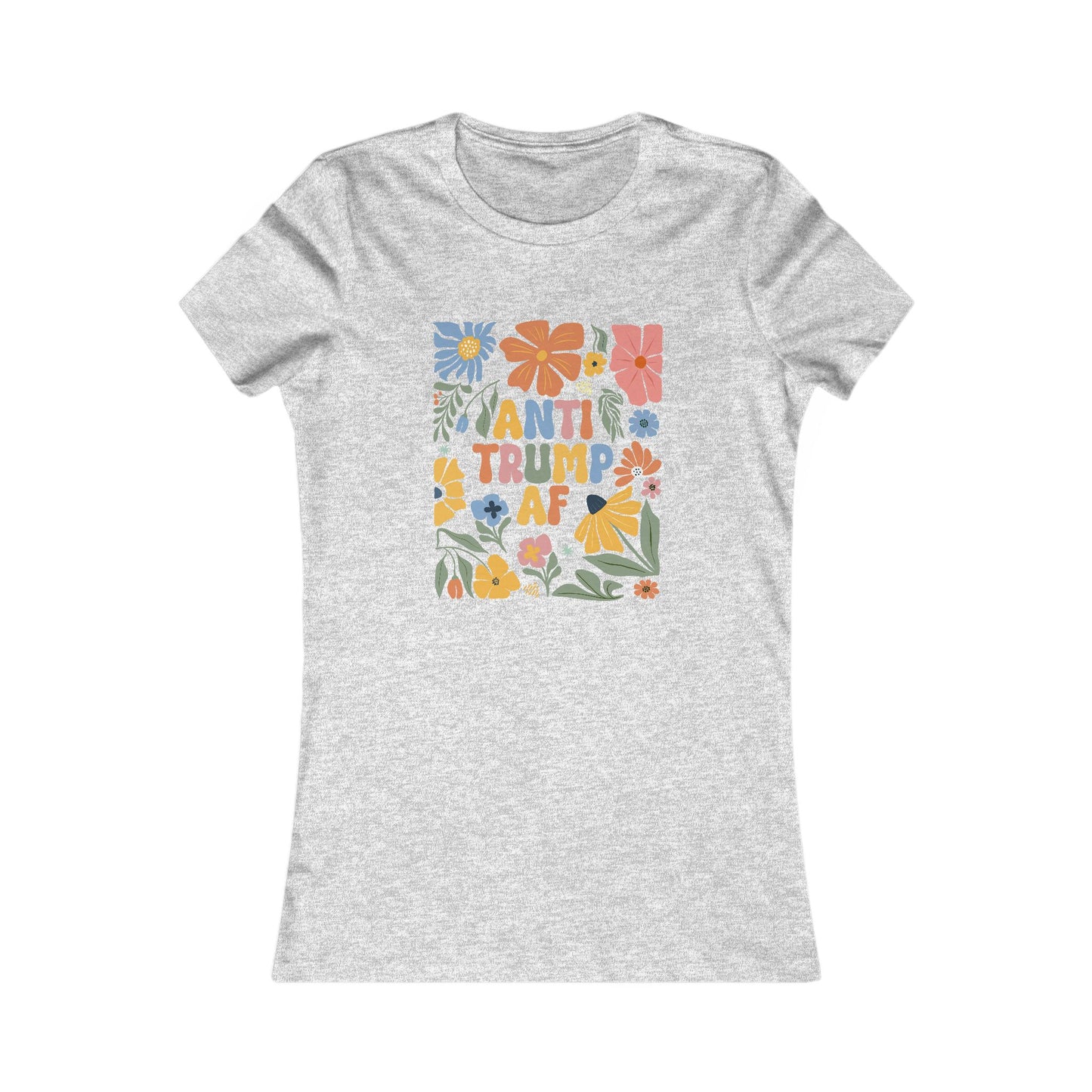 Floral Anti-Trump Tee, Women’s Casual T-Shirt,Spring/Anti-Trump [...]