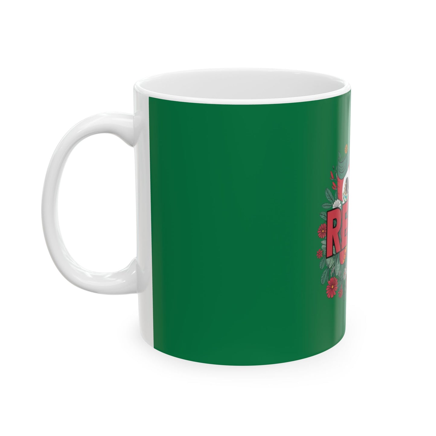Colorful RESIST Ceramic Coffee Mug  Eco-Friendly Tea Cup Gift for