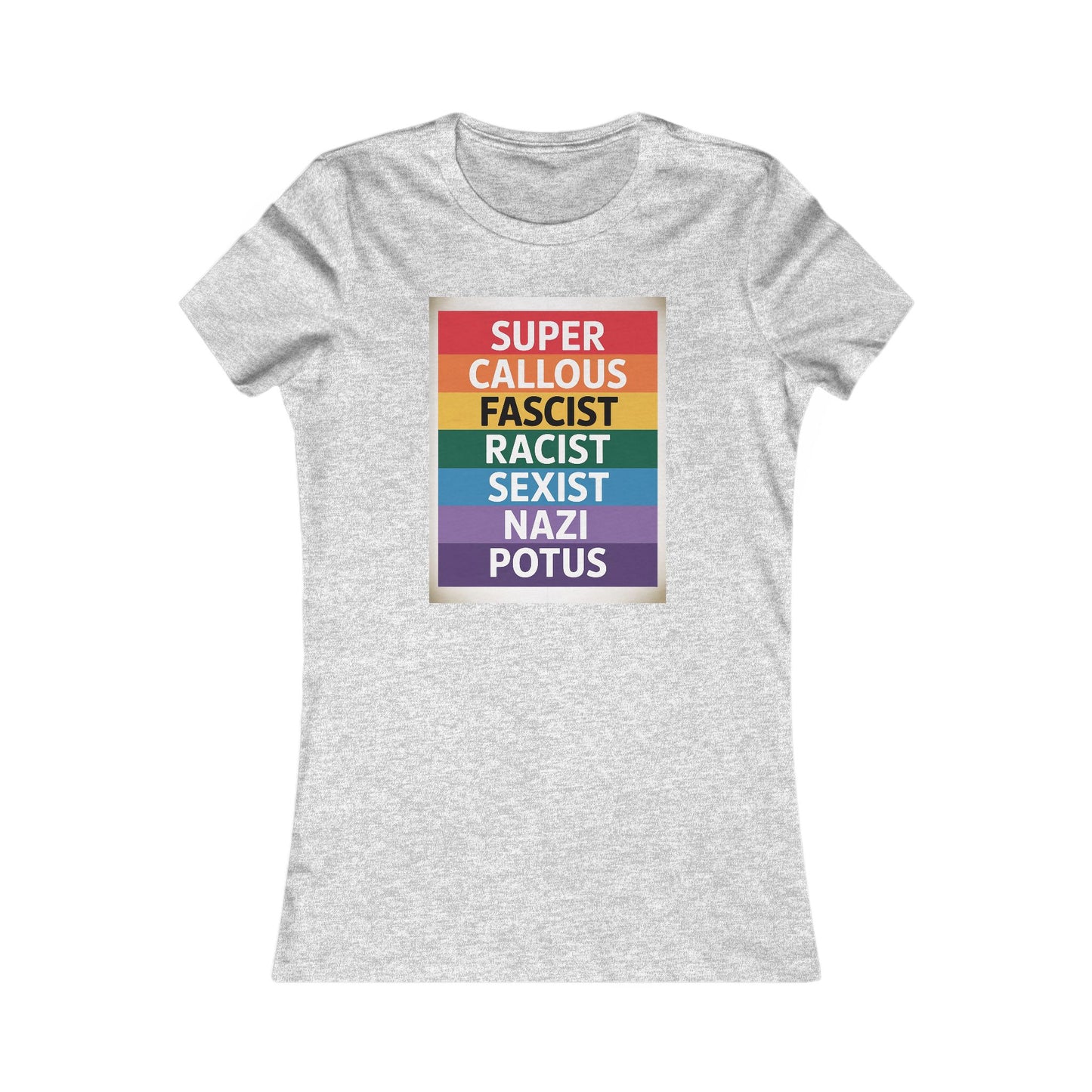 Women's Statement Tee - Bold Graphic Tee, Casual Wear, Gift for Activists, [...]