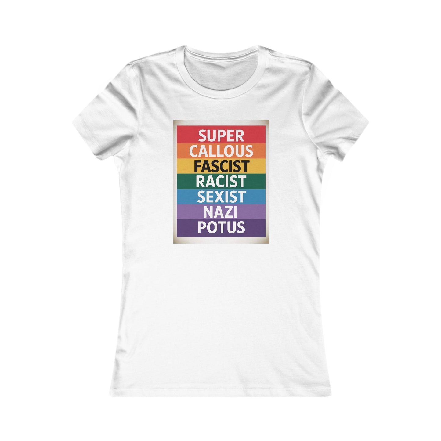 Women's Statement Tee - Bold Graphic Tee, Casual Wear, Gift for Activists, [...]