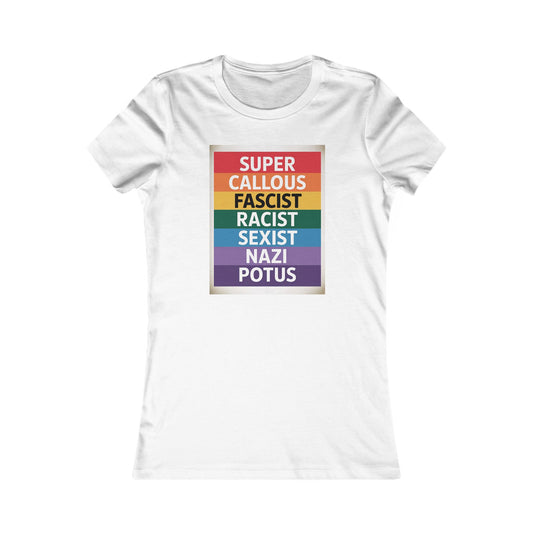 Women's Statement Tee - Bold Graphic Tee, Casual Wear, Gift for Activists, [...]