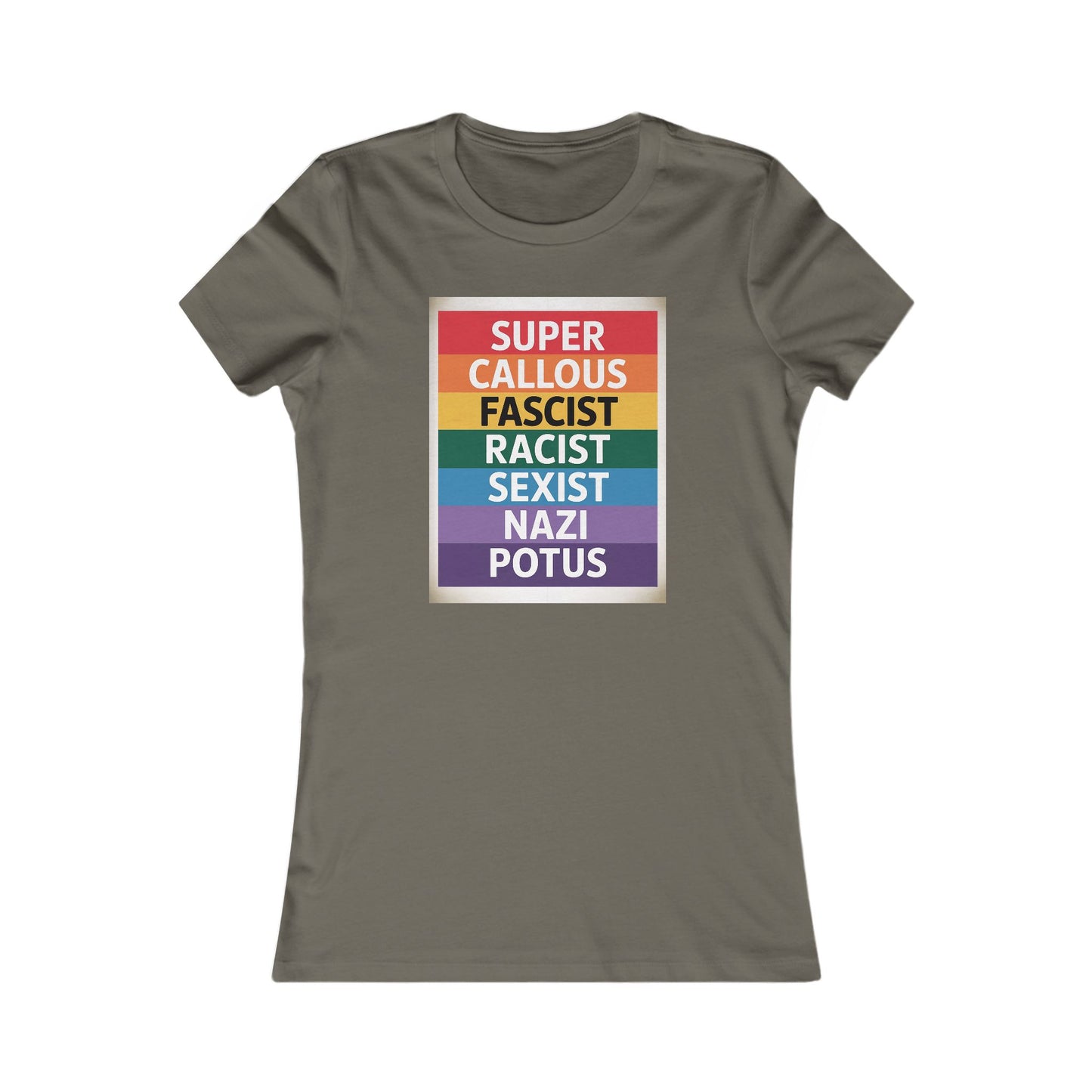 Women's Statement Tee - Bold Graphic Tee, Casual Wear, Gift for Activists, [...]